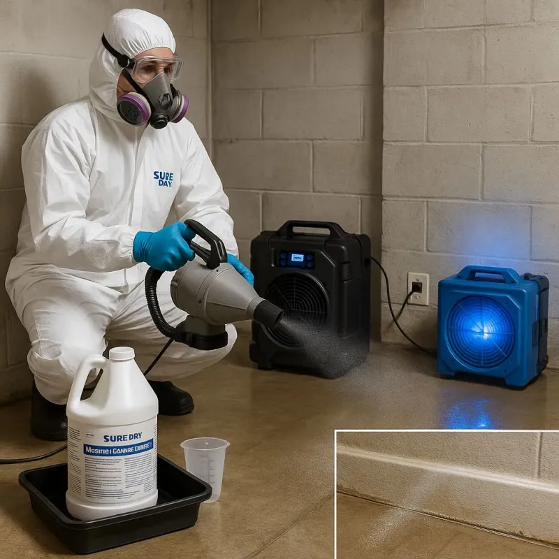 Sanitization and Odor Removal process in Gillett, WI