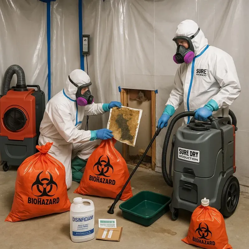 Contaminated Water Handling Protocols process in Gillett, WI