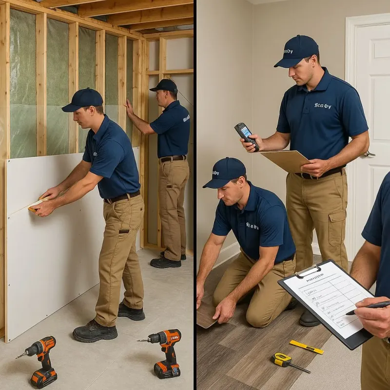 Repairs and Reconstruction process in Gillett, WI