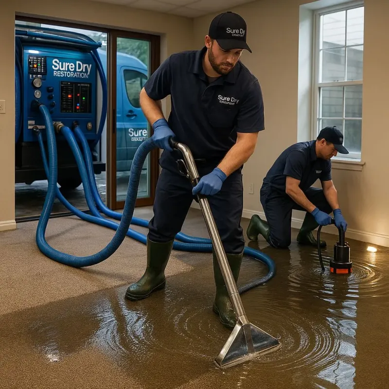 Water Extraction and Removal process in Gillett, WI